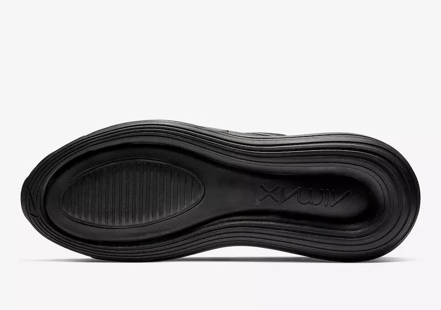 Ngày phát hành Nike Air Max 720 Triple Black AO2924-004