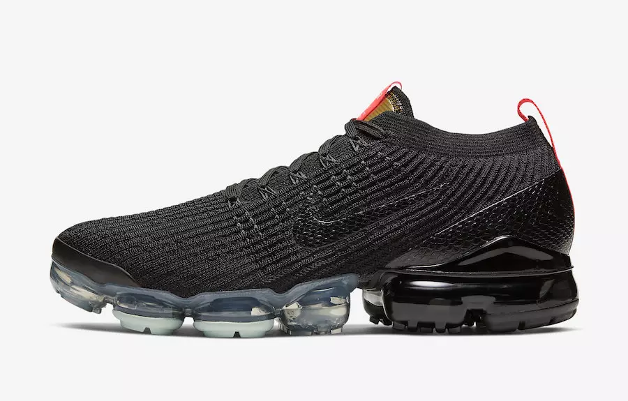 Nike Air VaporMax 3 Nero Pelle di serpente AJ6900-023 Data di rilascio