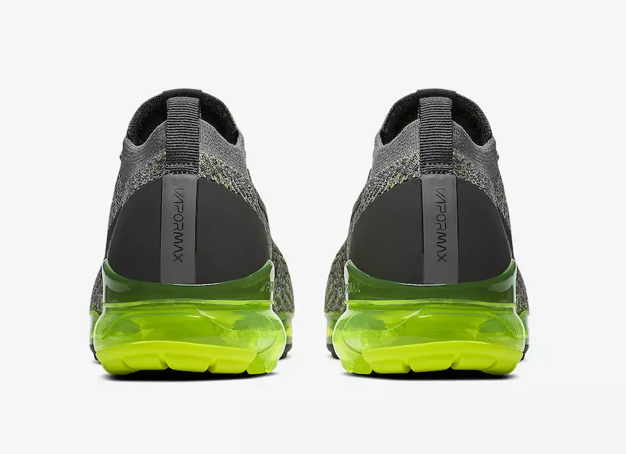 Nike Air VaporMax Flyknit 3 Grå Volt AJ6900-009 Udgivelsesdato