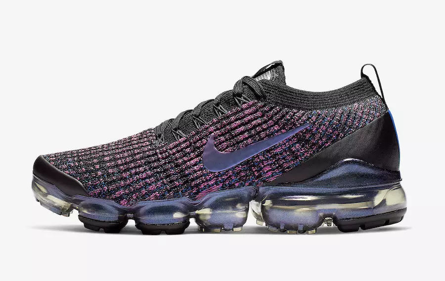 Nike Air VaporMax 3.0 Black Racer Blue Laser Fuchsia AJ6910-003 Utgivningsdatum