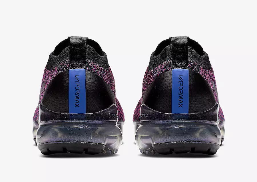 Nike Air VaporMax 3.0 Siyah Racer Mavi Lazer Fuşya AJ6910-003 Çıkış Tarihi