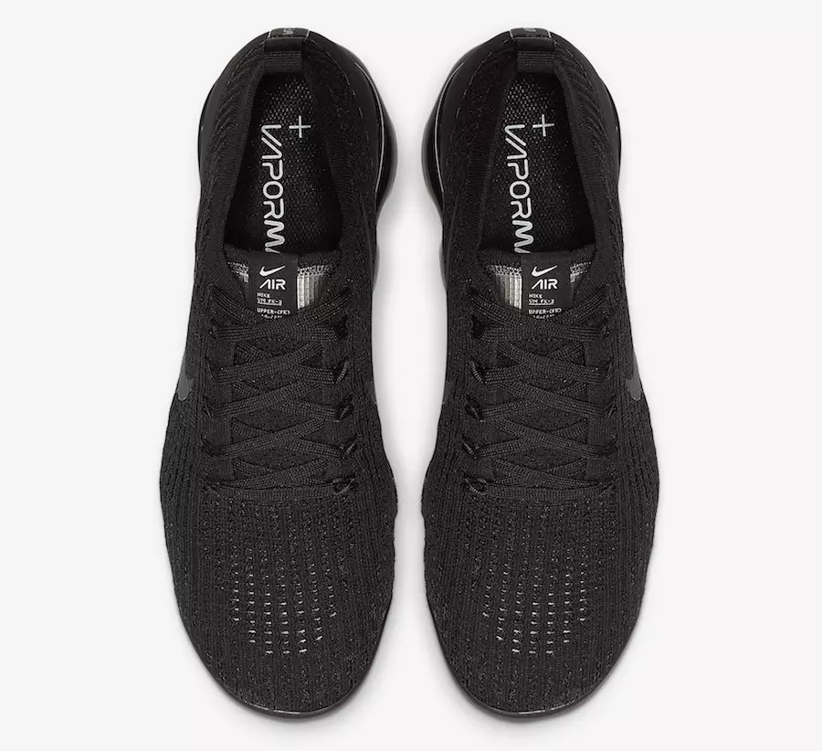 Ημερομηνία κυκλοφορίας Nike Air VaporMax 3 Black AJ6900-004