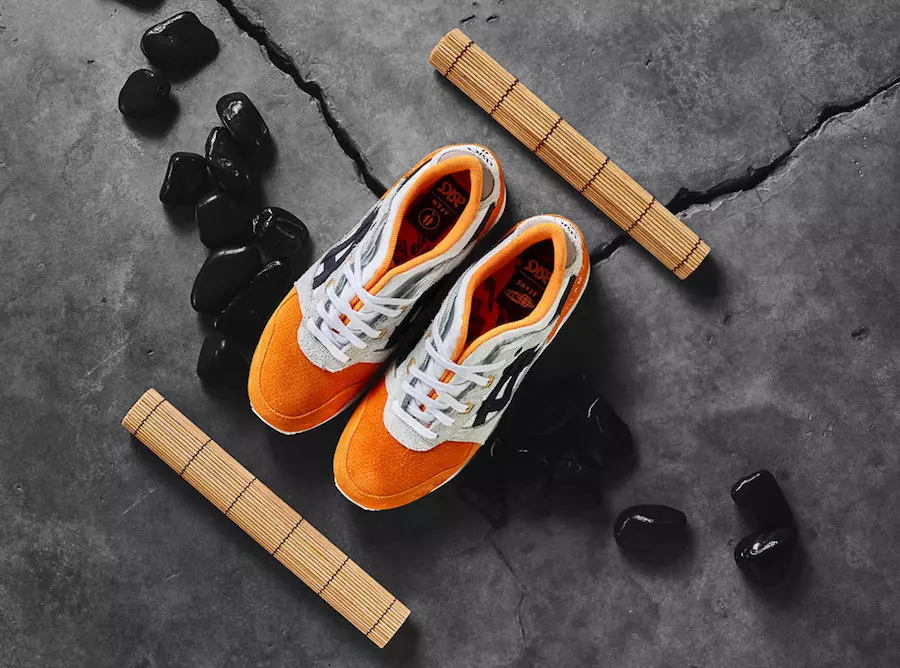 Afew x BEAMS x ASICS Gel Lyte III Orange Koi релиз датасы