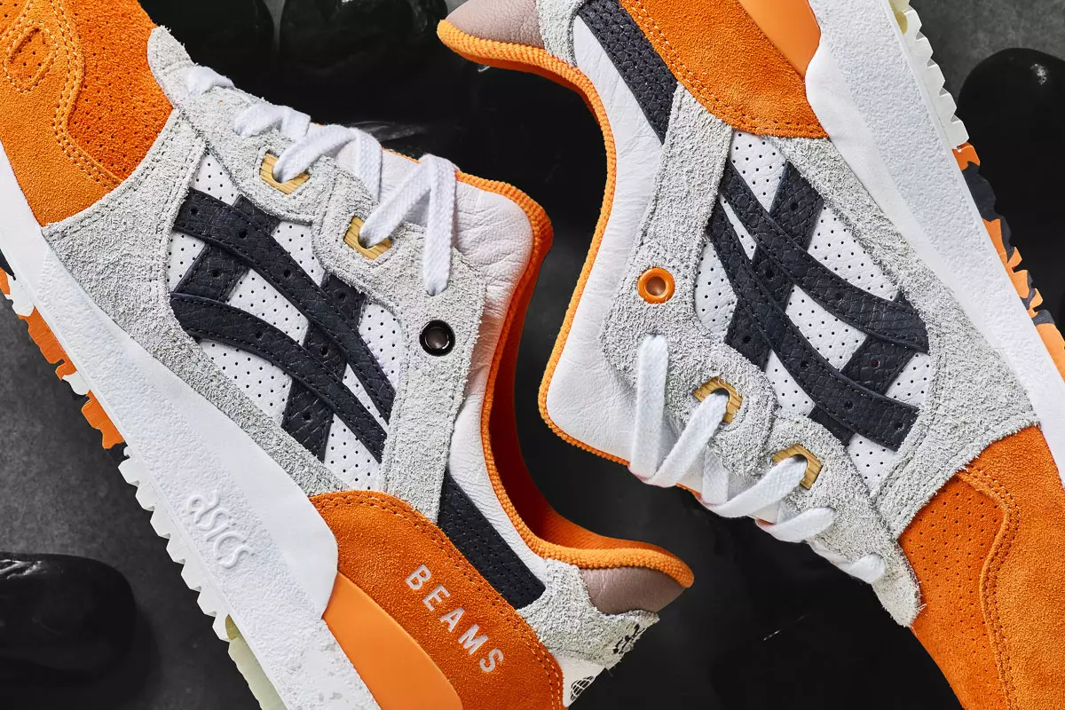 Afew x BEAMS x ASICS Gel Lyte III Orange Koi Date de sortie