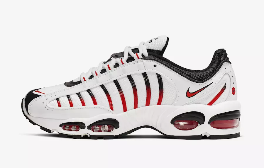 Nike Air Max Tailwind 4 Сафед Сиёҳ Сурх AQ2567-104 Санаи озод