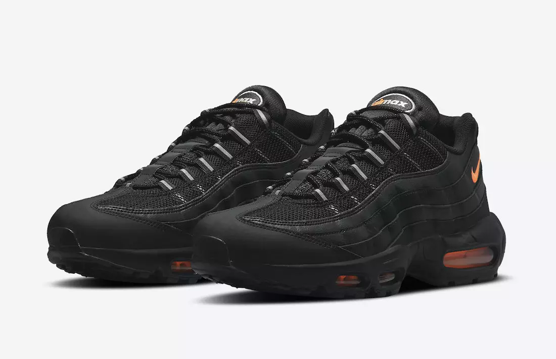 A Nike Air Max 95 fekete és narancssárga színben tér vissza