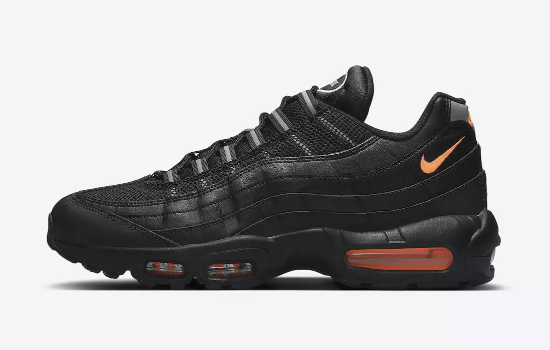 Nike Air Max 95 Black Orange DJ6884-001 Datum izdavanja