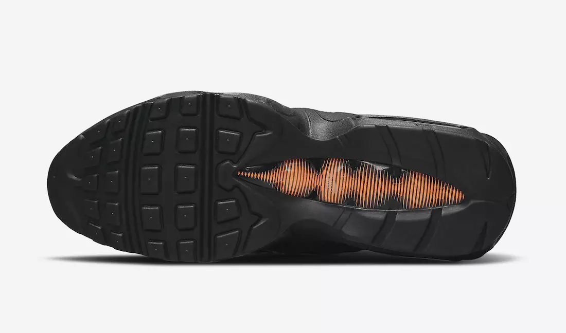 Nike Air Max 95 Black Orange DJ6884-001 Útgáfudagur