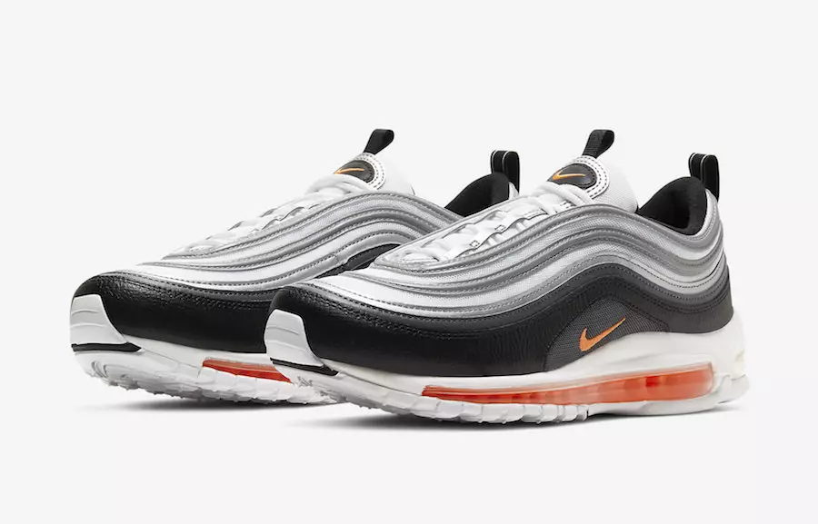 Nike Air Max 97 ჩამოდის შავ და ნარინჯისფერში