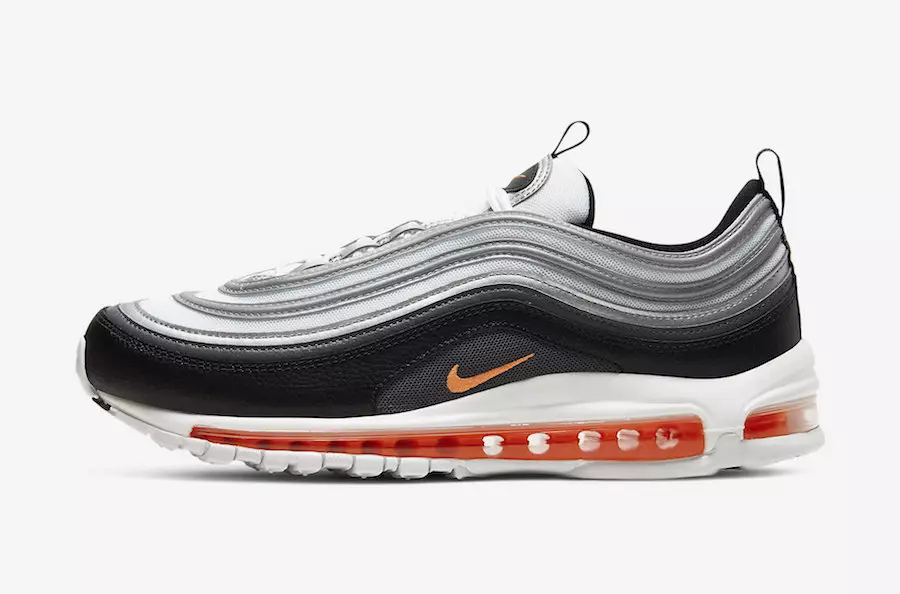 Nike Aeir Max 97 Black Orange CW5419-101 Dáta Eisiúna