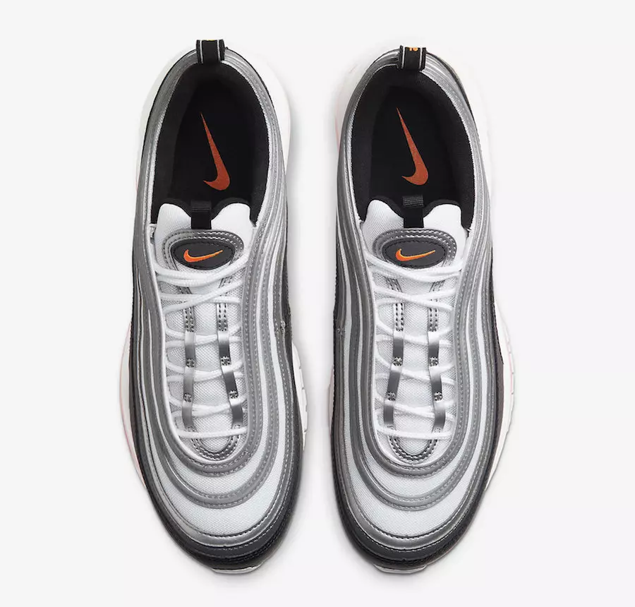 Nike Air Max 97 Black Orange CW5419-101 Датум на издавање