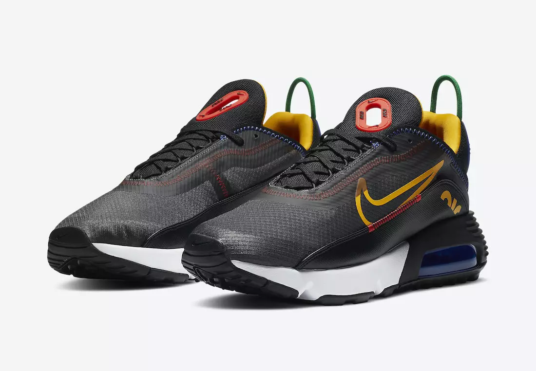 Nike Air Max 2090 se pojavi s čilsko rdečimi in univerzitetno zlatimi poudarki