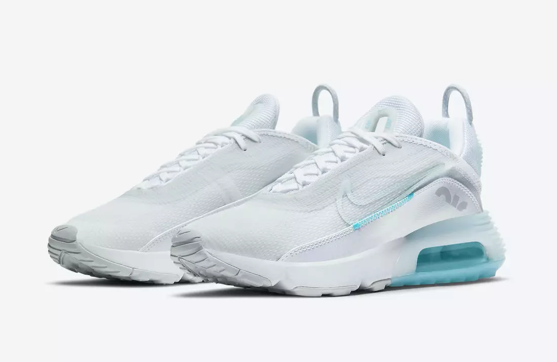 Nike Air Max 2090 cu nuanțe de albastru glaciar