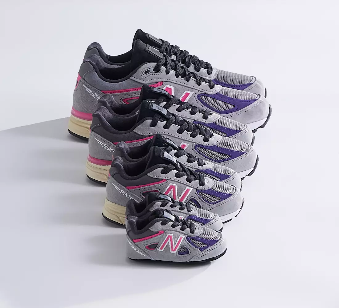 Kith New Balance 990v4 United Arrows M990KT4 Megjelenés dátuma