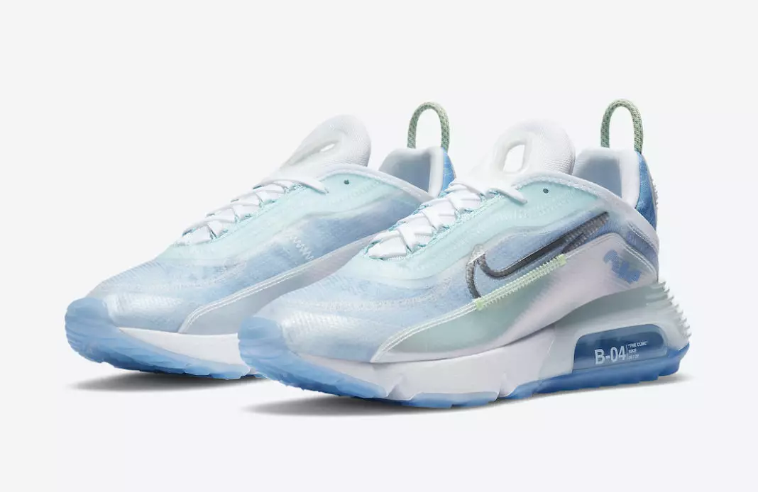 Nike Air Max 2090 Glacial Blue CZ8694-101 Megjelenés dátuma