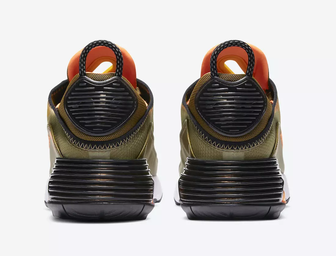 Nike Air Max 2090 Olive Flak University Goud DC1875-300 Releasedatum