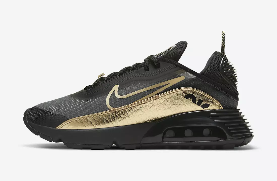 Nike Air Max 2090 Black Gold DC2191-001 Megjelenés dátuma