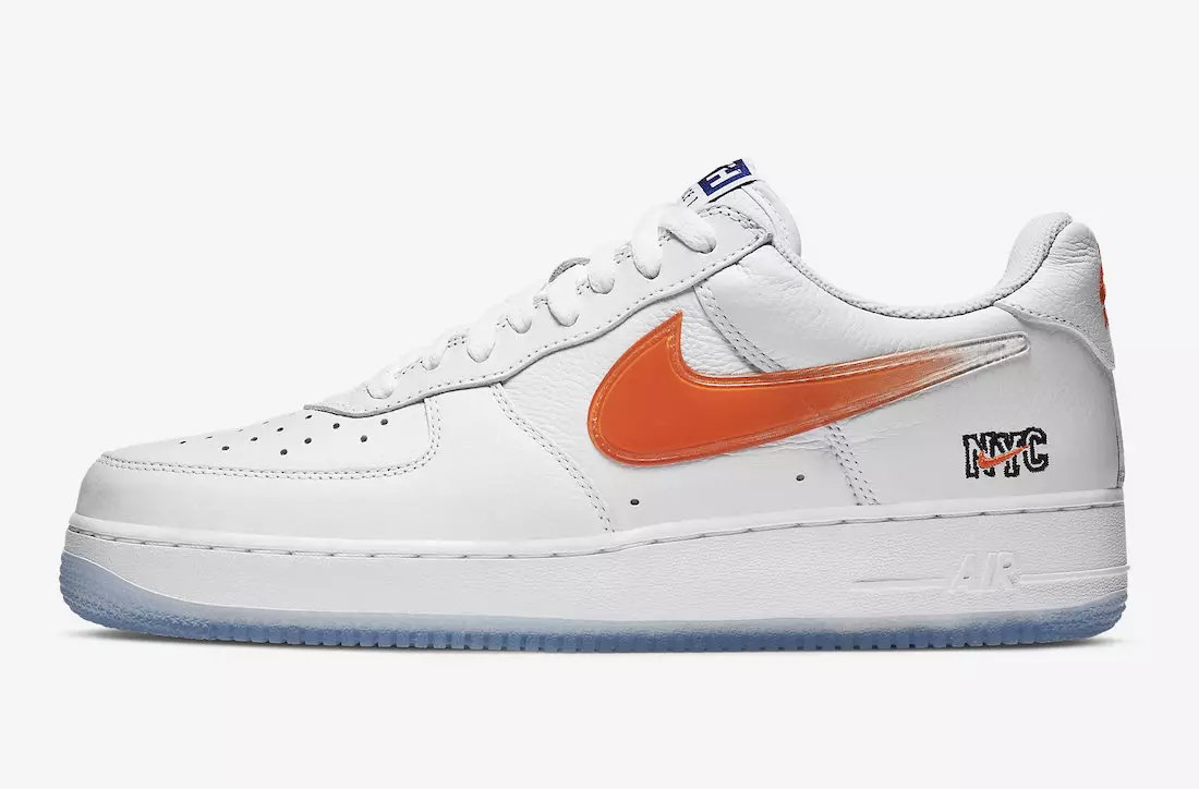 Kith Nike Air Force 1 Low NYC Home CZ7928-100 Megjelenés dátuma