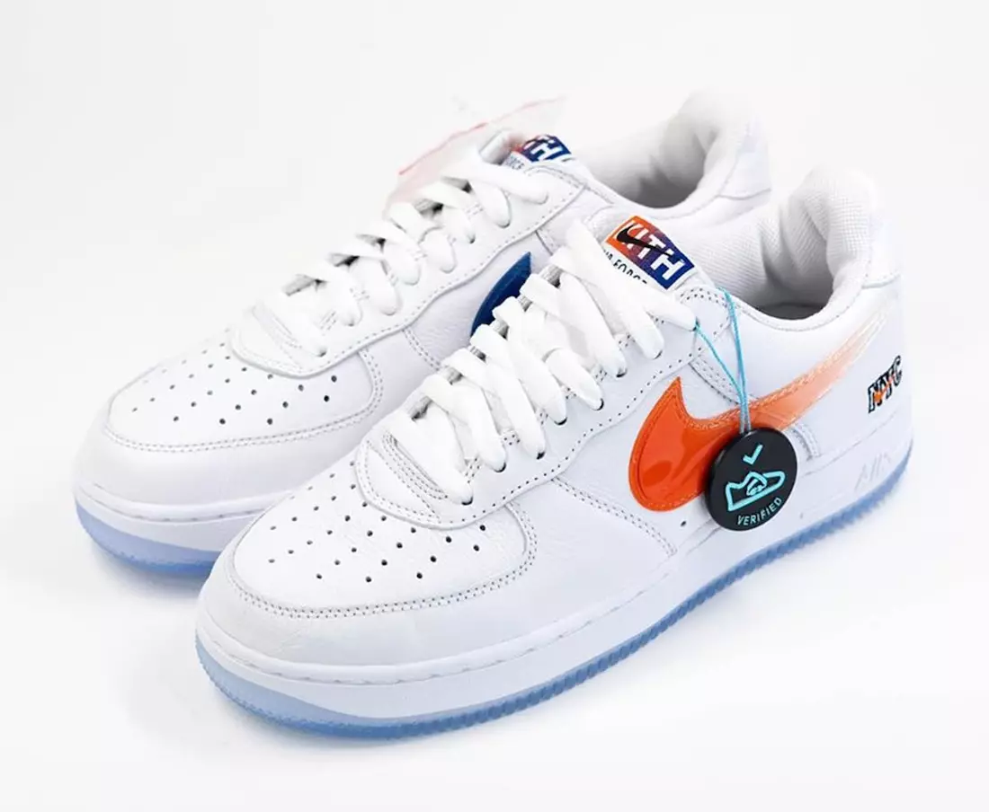 Kith Nike Air Force 1 NYC White CZ7928-100 Datum izlaska