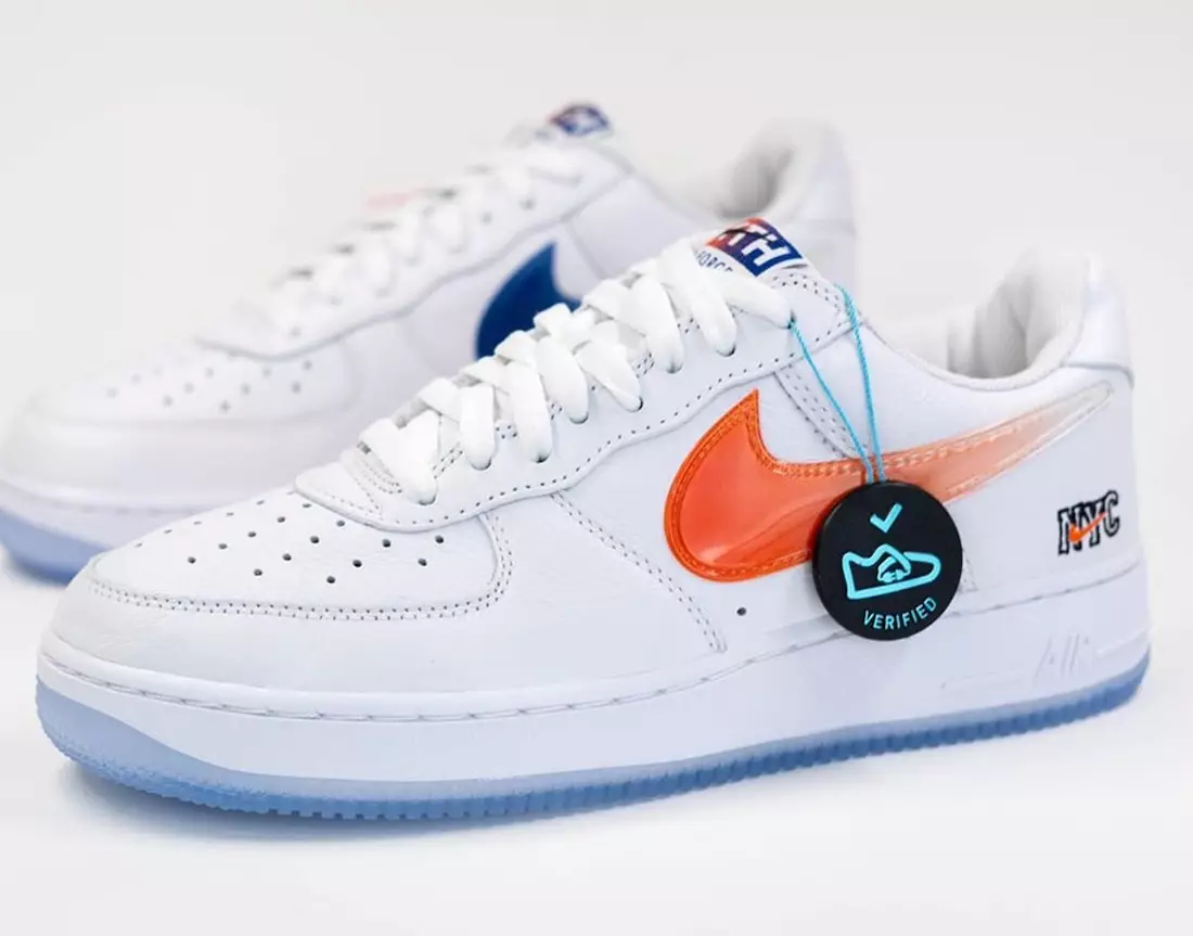 Kith Nike Air Force 1 NYC White CZ7928-100 дата выпуска