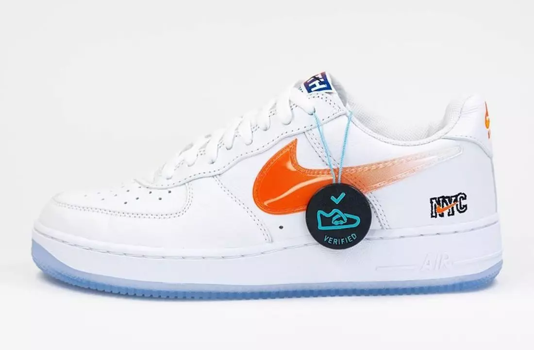 Kith Nike Air Force 1 NYC White CZ7928-100 Ημερομηνία κυκλοφορίας