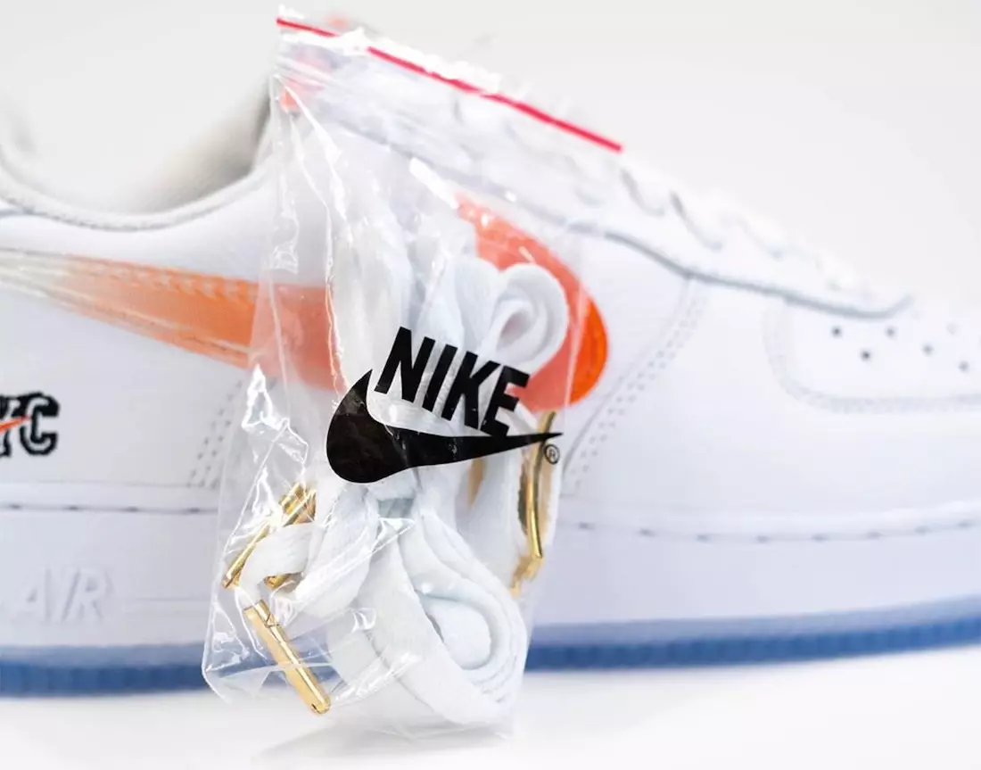 Kith Nike Air Force 1 NYC White CZ7928-100 Data e publikimit