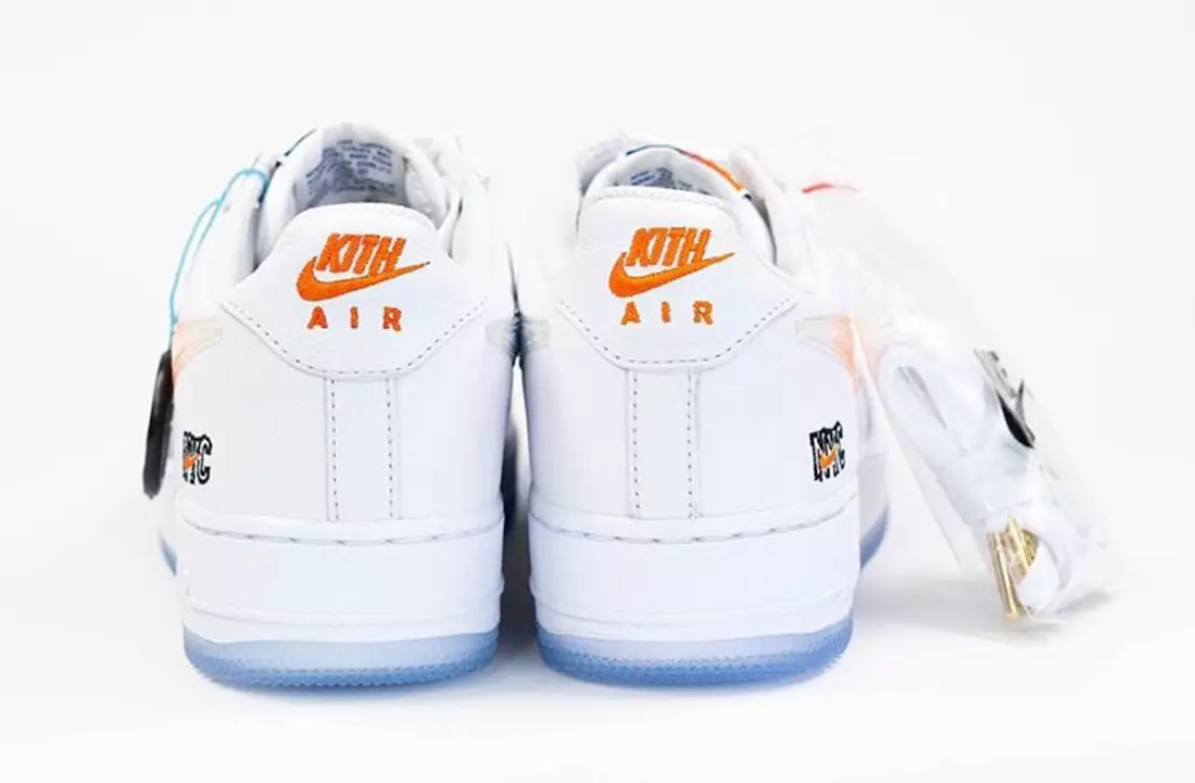 Kith Nike Air Force 1 NYC White CZ7928-100 Data e publikimit