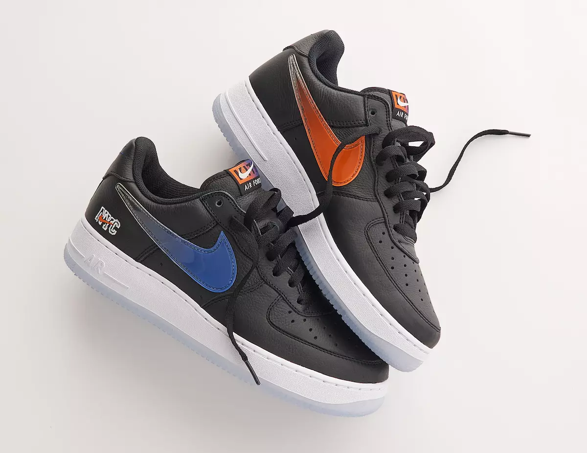 Kith Nike Air Force 1 Low NYC fekete CZ7928-001 Megjelenés dátuma