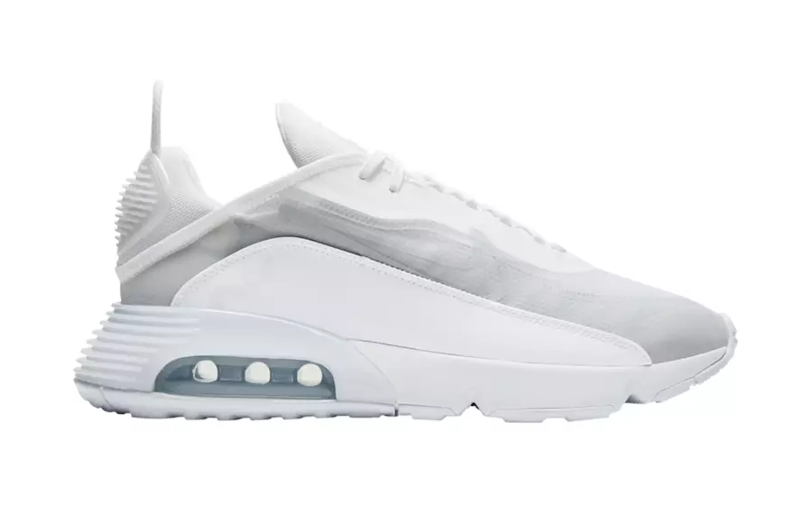 La Nike Air Max 2090 apparaît en blanc pur