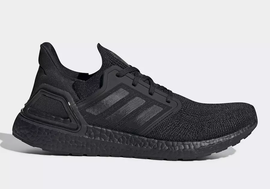 adidas Ultra Boost 2020 Triple Black EG0691 გამოშვების თარიღი