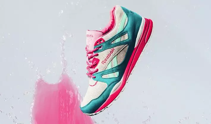 Tênis Política Reebok Ventilador Pink Lake