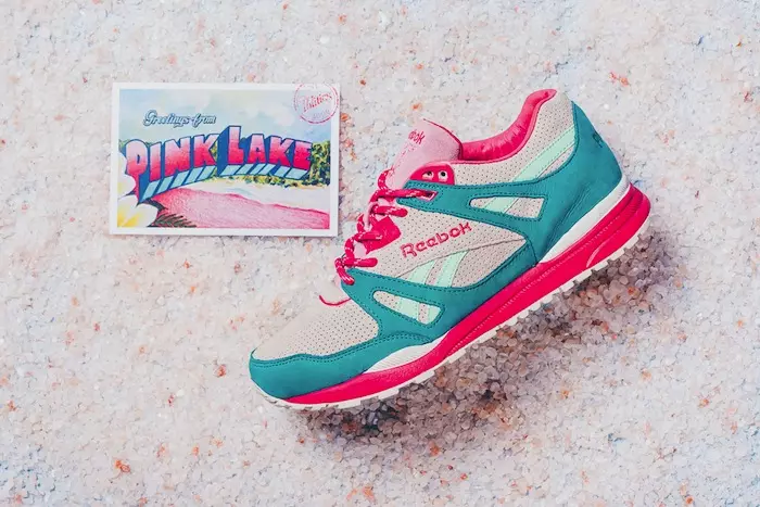 Tênis Política Reebok Ventilador Pink Lake