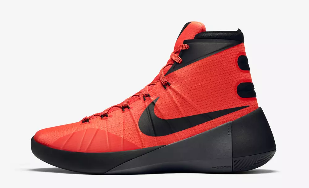 Nike Hyperdunk 2015 Жарқын қызыл қызыл