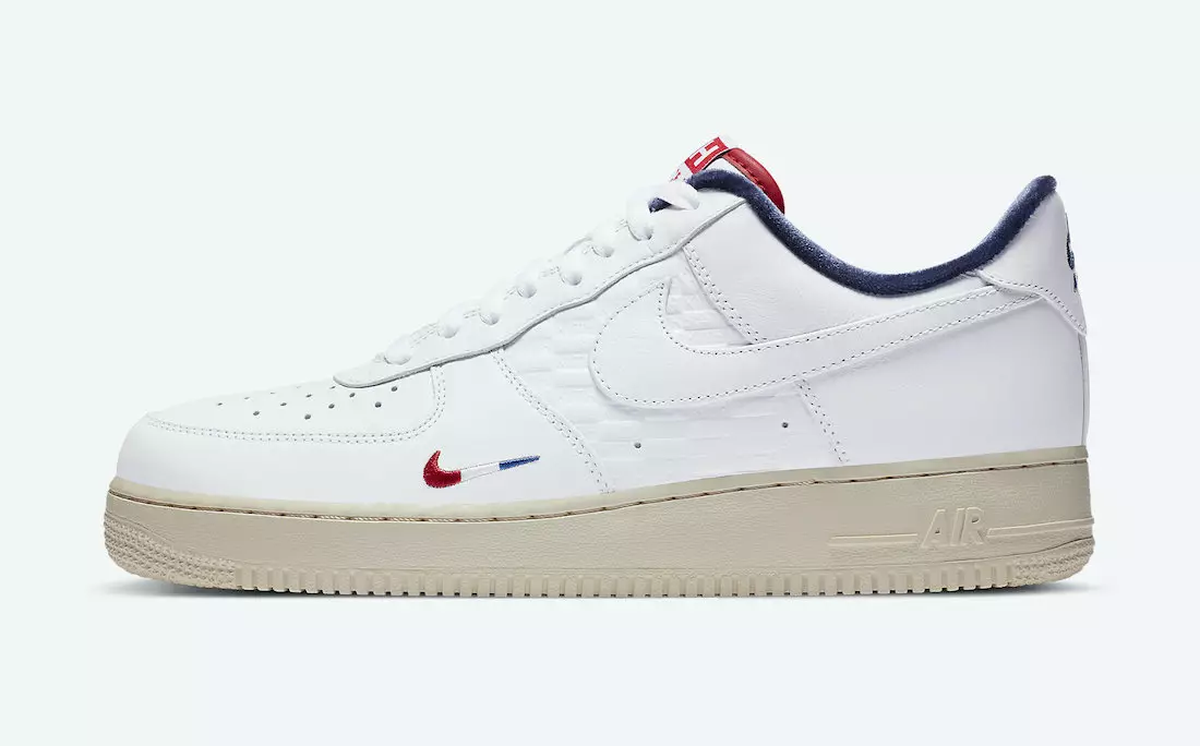 Kith Nike Air Force 1 France Paris CZ7927-100 Санаи барориши