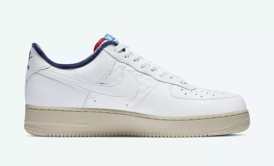 Kith Nike Air Force 1 França Paris CZ7927-100 Data de lançamento