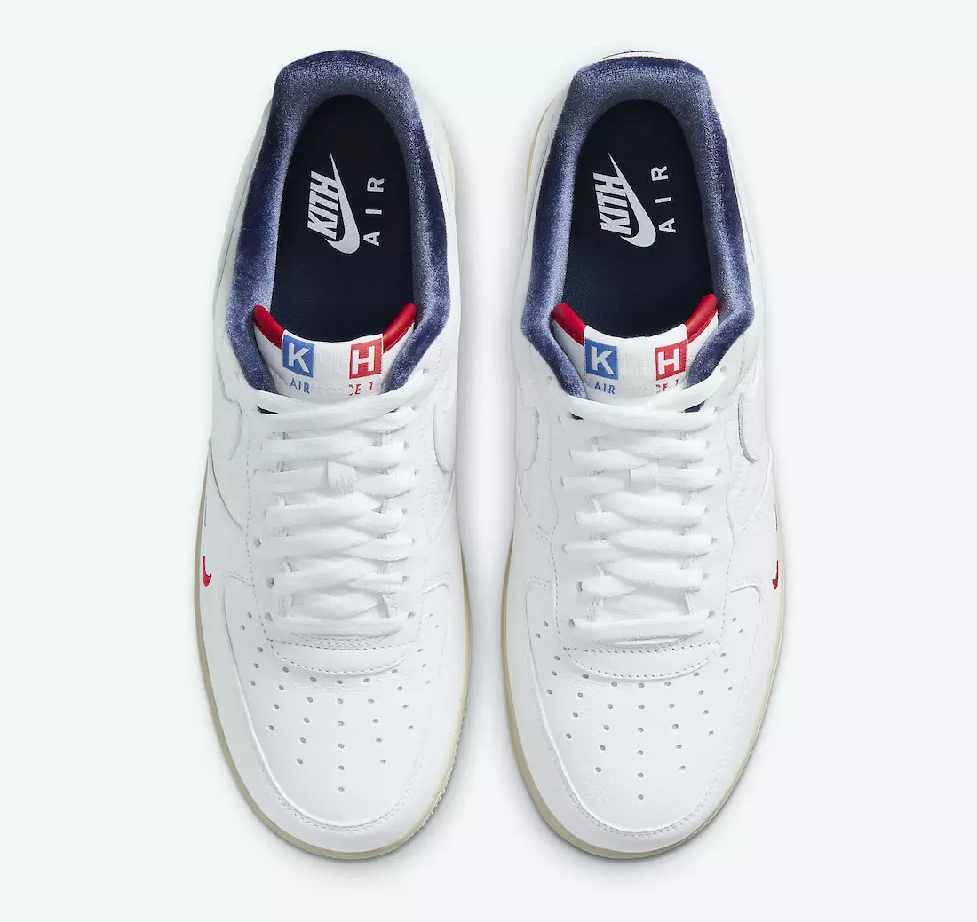 Kith Nike Air Force 1 France Paris CZ7927-100 תאריך שחרור