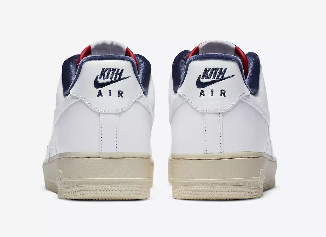 Kith Nike Air Force 1 França Paris CZ7927-100 Data de lançamento