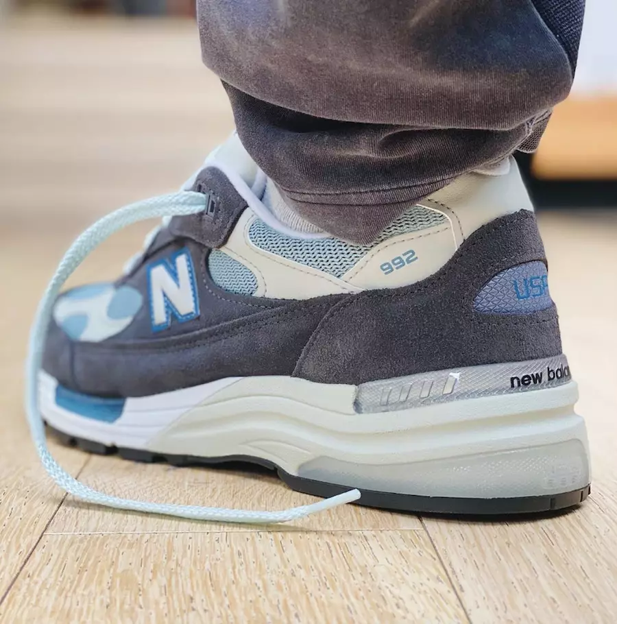 Ronnie Fieg New Balance 992 Steel Blue Utgivelsesdato