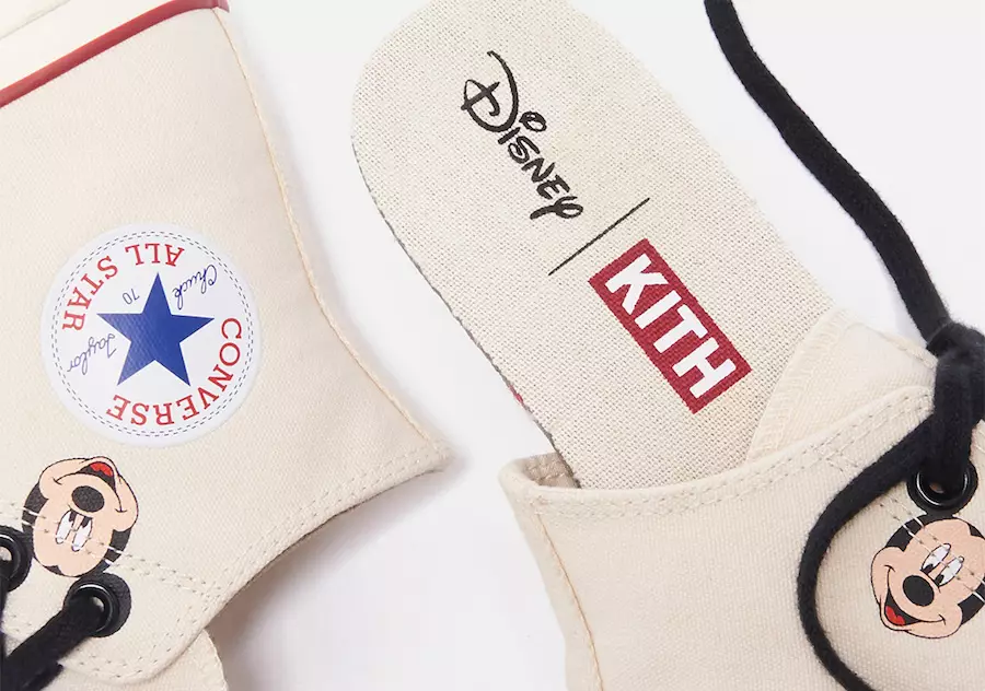 Kith Disney Converse Chuck 70 Mikki Mús útgáfudagur