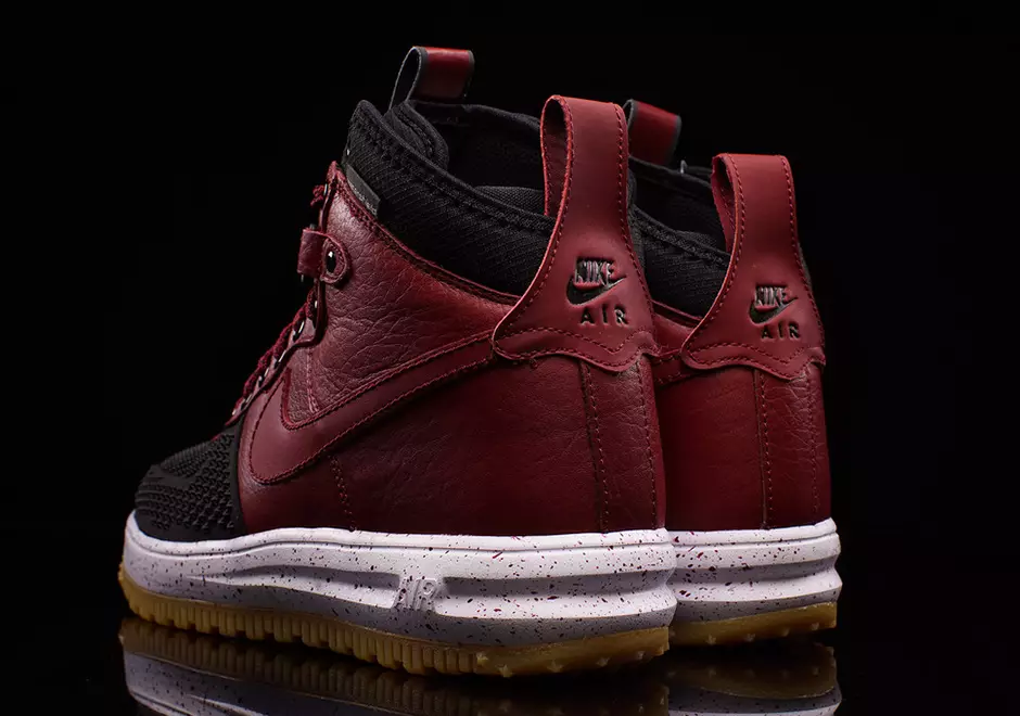 Nike Lunar Force 1 Duckboot Team Rouge