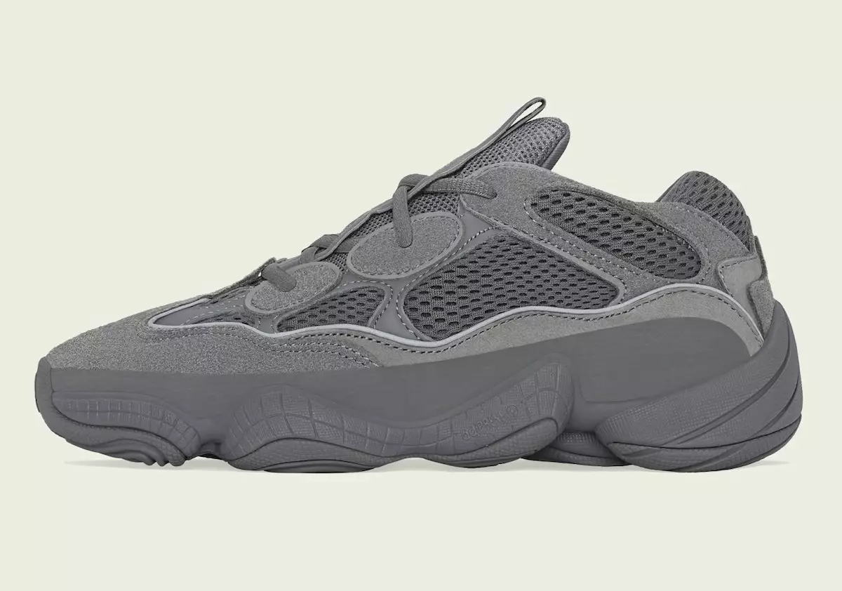 adidas Yeezy 500 Granite GW6373 Tarehe ya Kutolewa