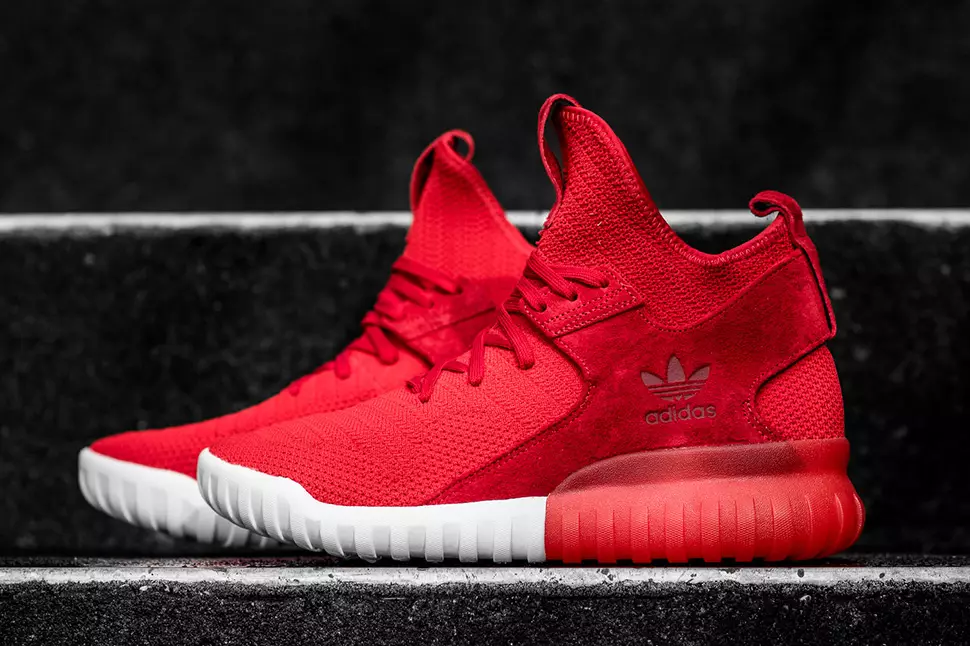 Adidas Tubular X Primeknit Vermelho Escarlate