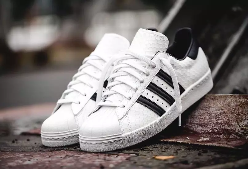 adidas Superstar 80s Scales White Black