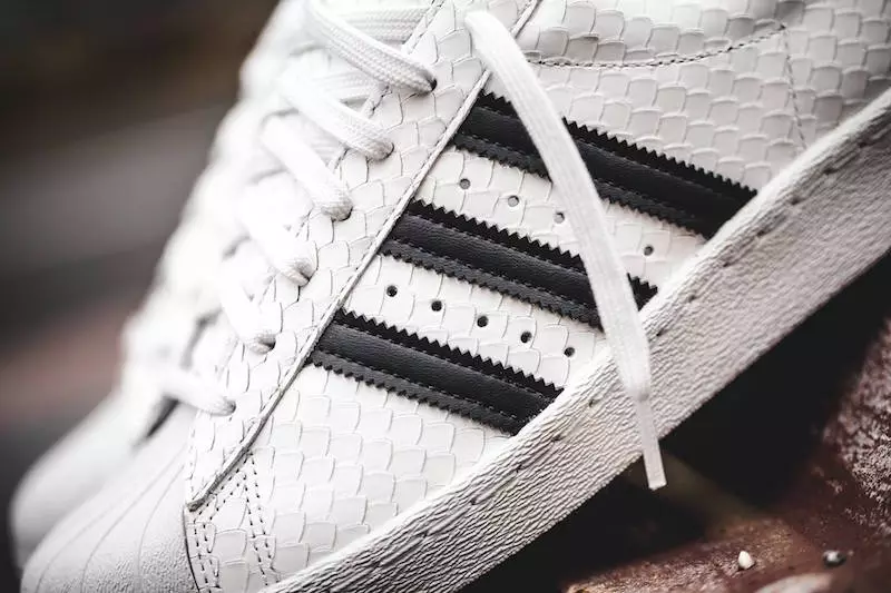 adidas Superstar 80s 저울 화이트 블랙