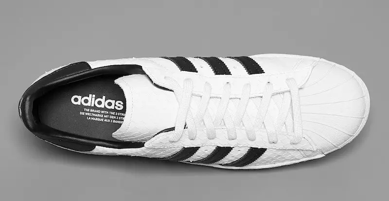 adidas Superstar 80s Scales White Black