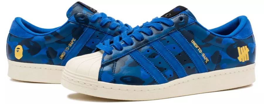 Bape UNDFTD adidas Superstar anii 80