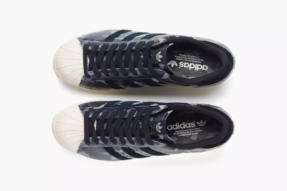 Bape x UNDFTD x adidas Superstar 80'ler