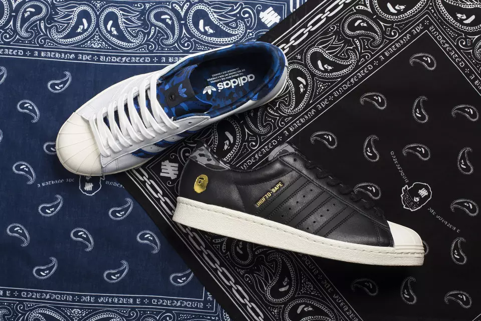 adidas mag'lubiyatsiz Bape Superstar