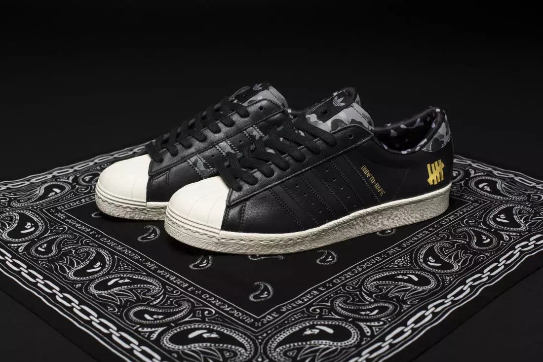 BAPE Undefeated adidas Superstars