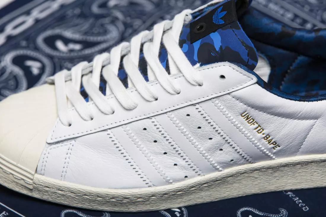 BAPE Undefeated adidas Superstars